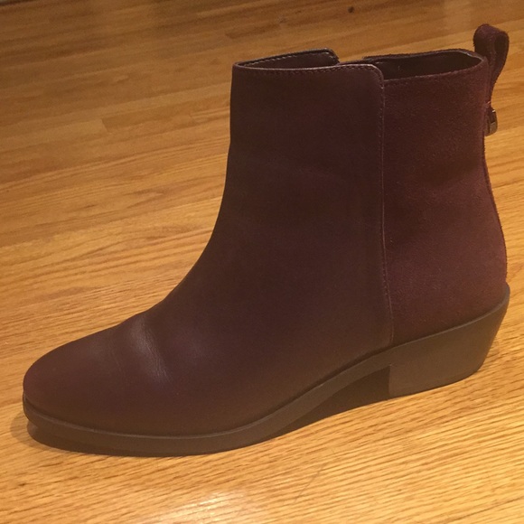 Coach Warm Oxford Leather Bootie - Picture 6 of 8